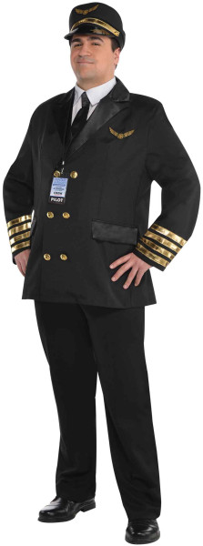 Costume da capitano Holiday Pilots da uomo