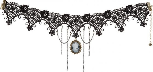 Baroque Gothic lace collar