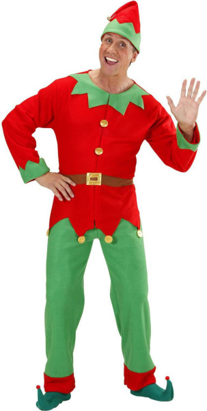 Gnome Christmas helper costume for men
