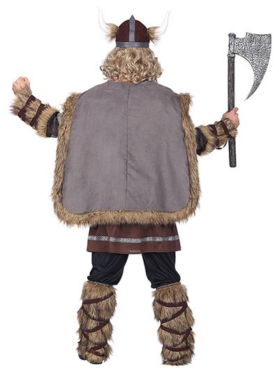 Nådeløs Viking mænds kostume 4