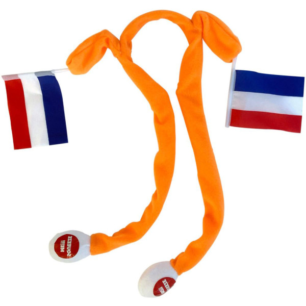 Bandiere dell'Olanda sul cerchietto