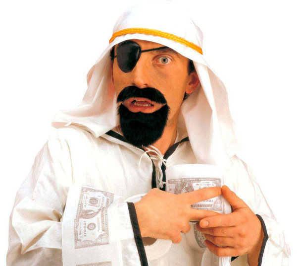 Sheikh kostume sæt