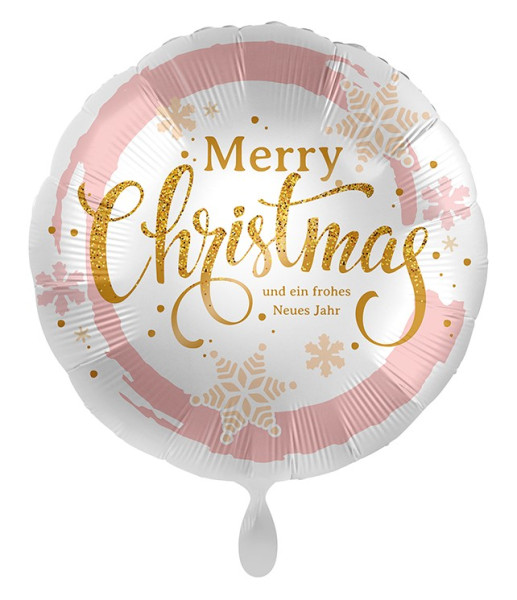 Merry Christmas foil balloon 45cm