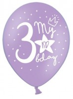 Vorschau: 50 My 3rd Birthday Luftballons 30cm