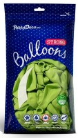 Preview: 100 party star balloons may green 27cm