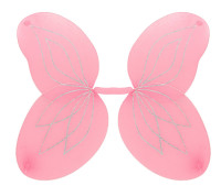 Pink glitter wings for girls