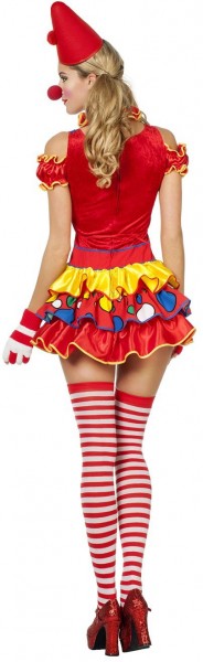 Sexy circus clown ladies costume