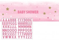 Twinkle Baby Girl Banner 1,52m x 50cm