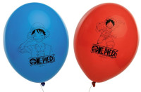 6 One Piece balloons 27cm