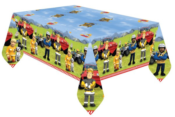 Fireman Sam tablecloth 1.2m x 1.8m
