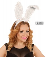 Preview: Modelable bunny ears white