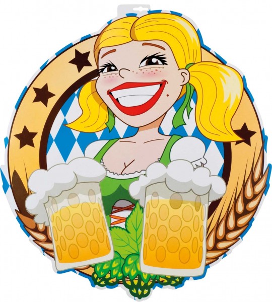 Bierfest Wandbild Frieda
