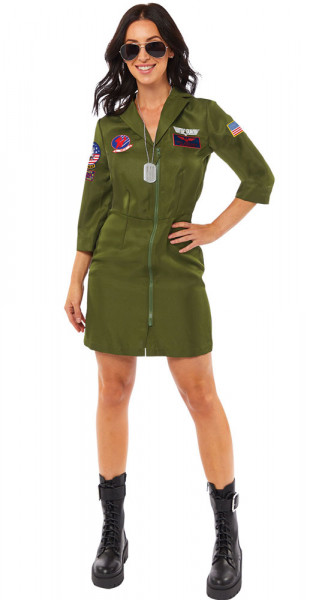 Top Gun Kleid Kostüm für Damen 3
