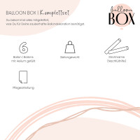 Vorschau: Ballongruß in der Box 5er Set Pink 6