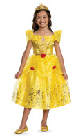 Oversigt: Disney Belle Kostüm für Mädchen