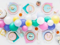 Preview: 10 eco pastel balloons turquoise 26cm