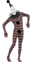 Aperçu: Costume d'arlequin à carreaux effrayant