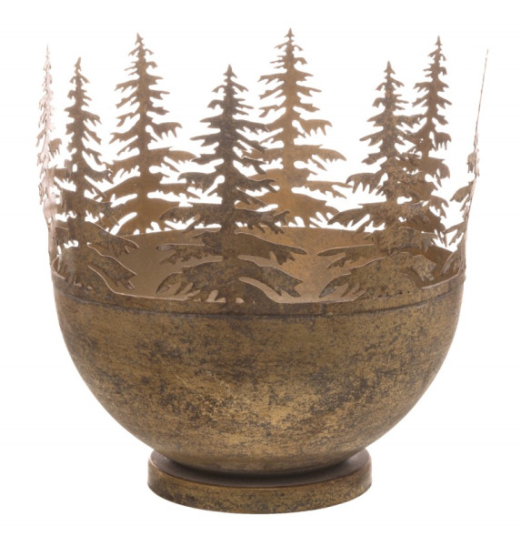 Golden Rustic winter bowl 19.5cm