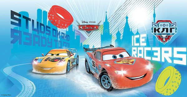 Dekoracja ścienna Cars Ice Racer 150 x 77 cm