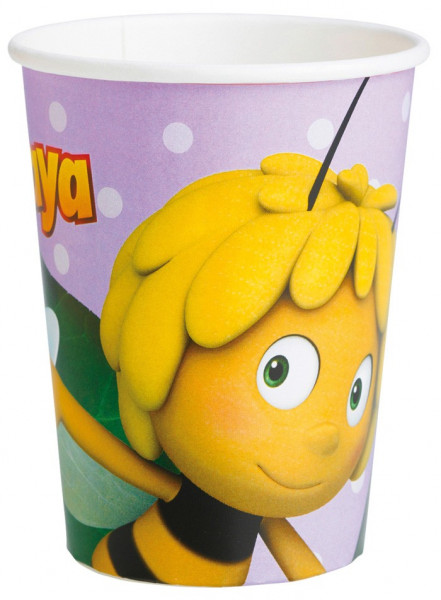 8 Maya the Bee paper cups