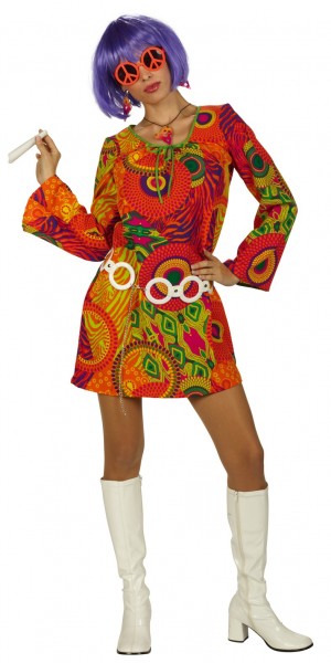 Flower Power Hippie Girl Dress