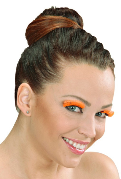 Pays-Bas Fan Eyelashes Orange
