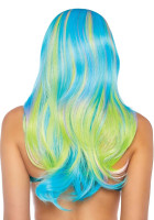 Widok: Kolorowa peruka fantasy dla kobiet