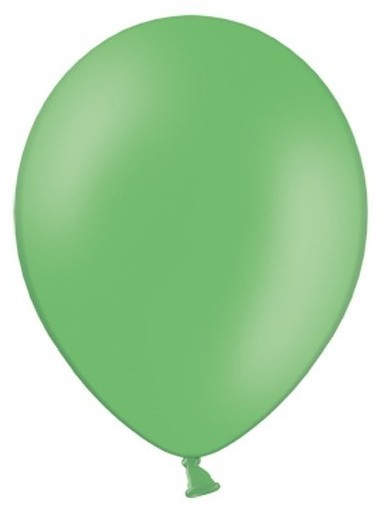 10 party star balloons green 30cm