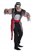 Vista previa: Disfraz de pirata Bad Zombie Jack
