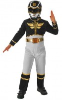 Power Ranger Megaforce Black Child Costume