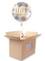 Weihnachts-Folienballon Snowflakes 45cm