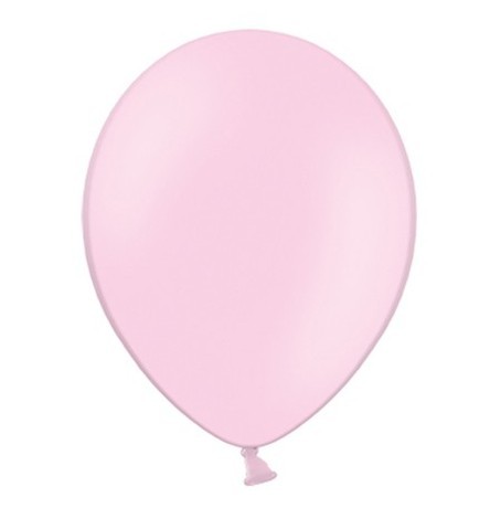 100 globos estrella de fiesta rosa claro 23cm