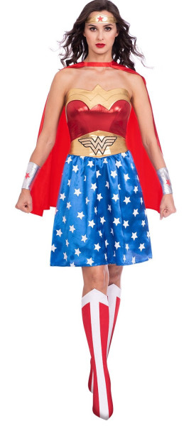 Disfraz de Wonder Woman con licencia para mujer