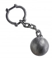 Widok: Srebrno-szara bransoletka na kostkę w stylu używanym 54 cm