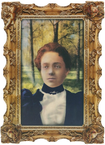 Fototapeta z hologramem Lady Mary Zombie Portrait 2