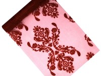 Preview: Bollywood red organza 9m x 36cm