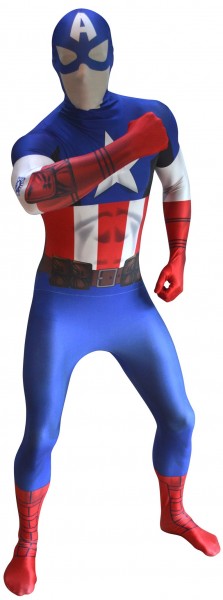 Kapitan Ameryka Marvel Avenger Morphsuit 2