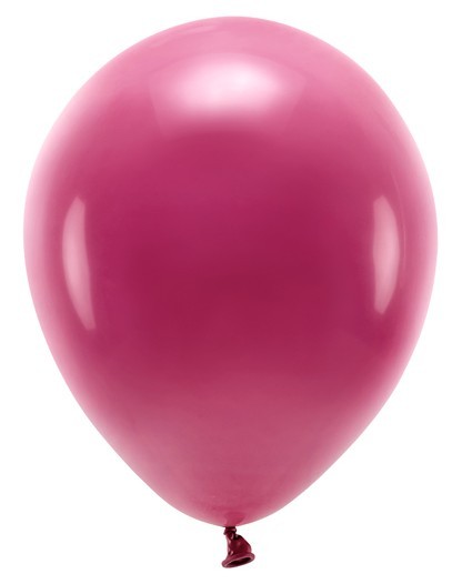 100 Eco Pastell Ballons brombeere 26cm