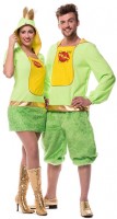 Preview: Frog princess dress with hood for women