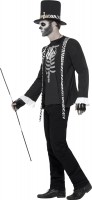 Vista previa: Disfraz de esqueleto conde Mortello