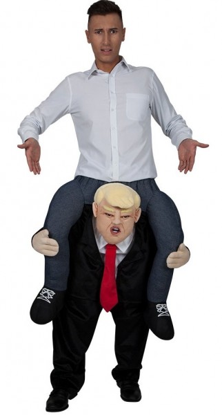 Kostium prezydenta piggyback dla dorosłych 2