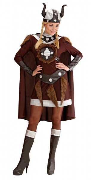Frygtløs Viking kriger kostume