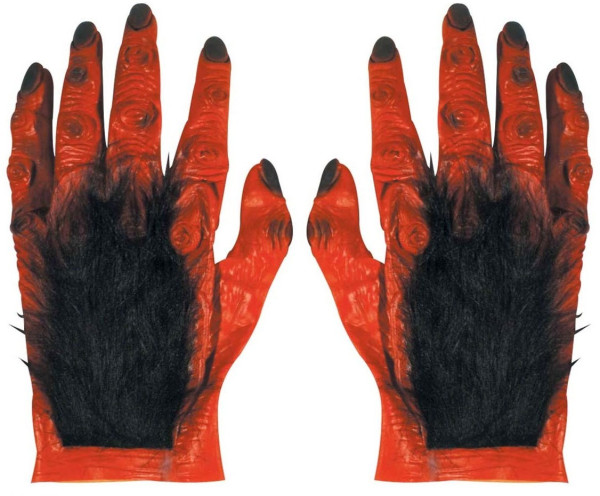 Hairy devil hands