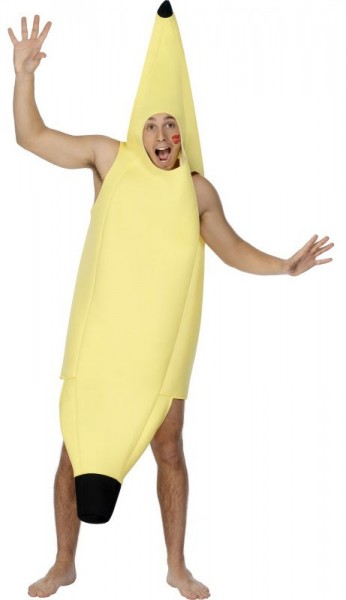 Costume de banane fruitée
