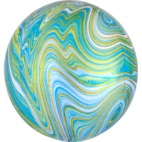 Marblez Orbz Ballon grün 38 x 40cm