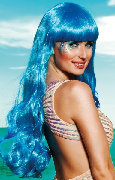 Sina the sea beauty wig blue