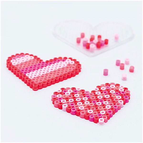 Fuse beads set heart 2