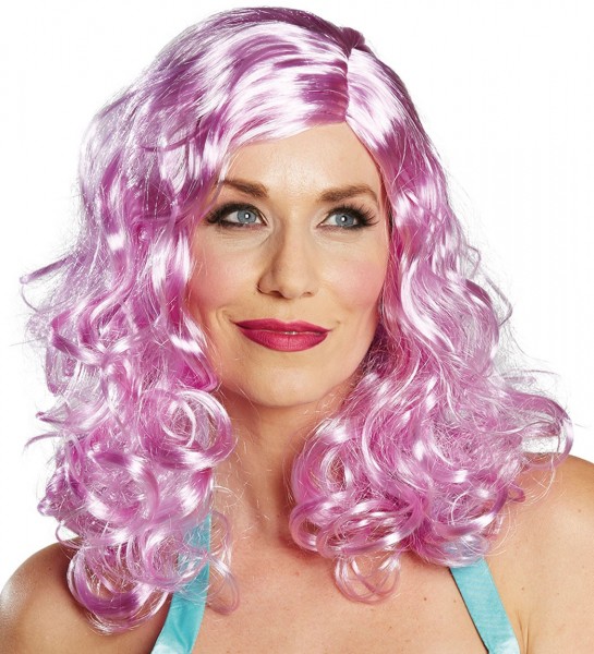Pink fairy tale wig mermaid