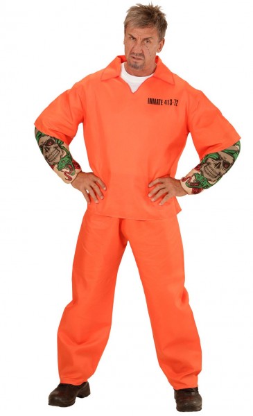 Disfraz de prisionero convicto 4