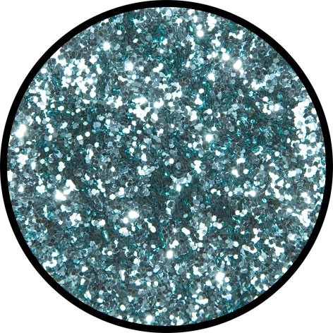 Antarctische blauwe glitter